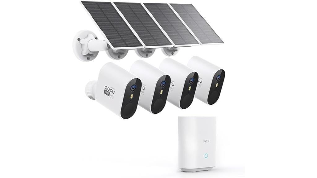 2 Best Solar Security Cameras Wireless Outdoor - Top Choices for Home Security 3 advanced aosu solar technology