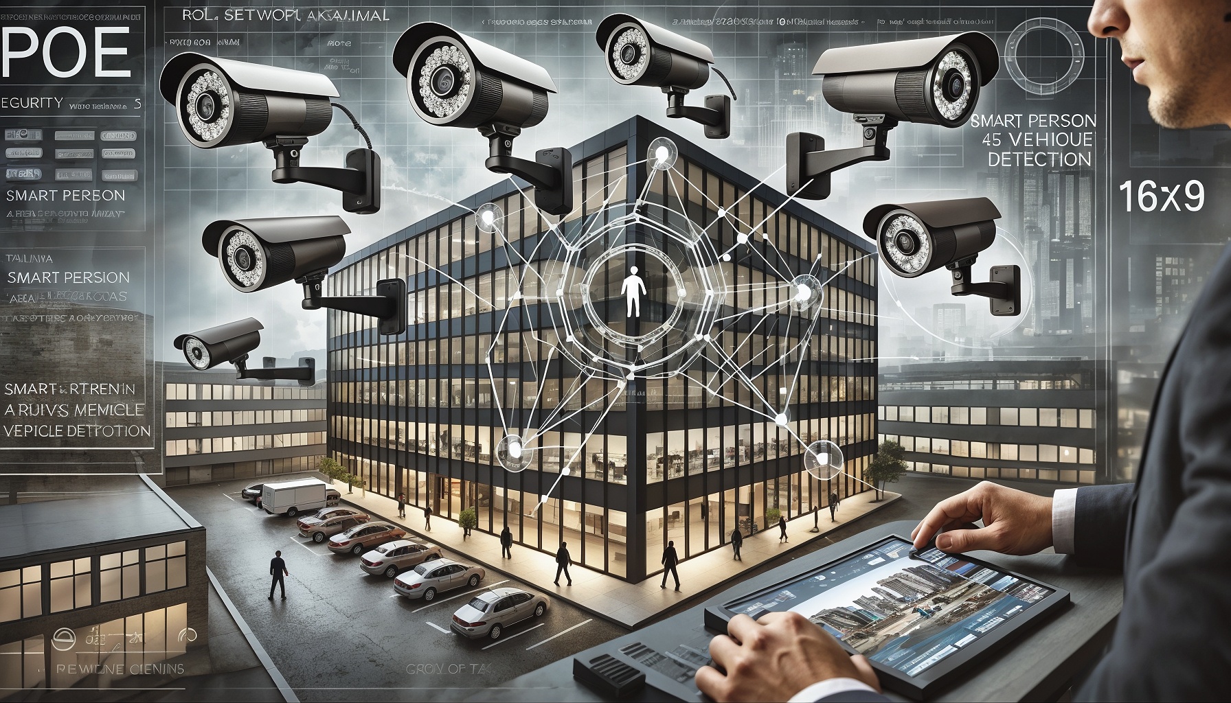 What Is a PoE Security Camera? Are the positive reviews true? 11 Network of PoE security cameras